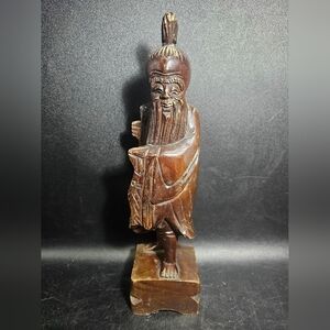 Unique‎ Vintage Brown Wooden Figurine
